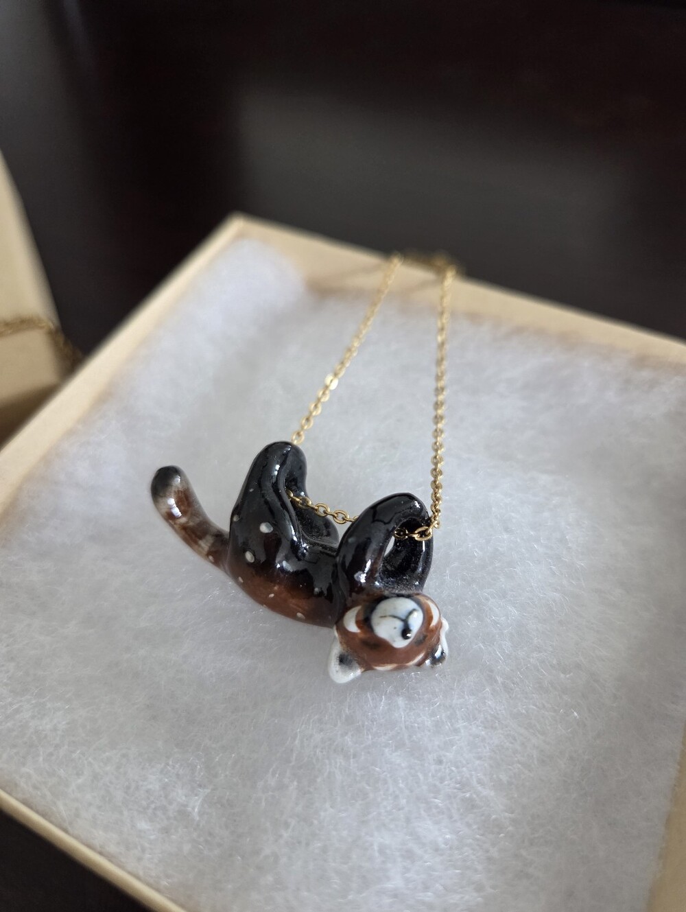 Camp Hollow Red Panda Necklace